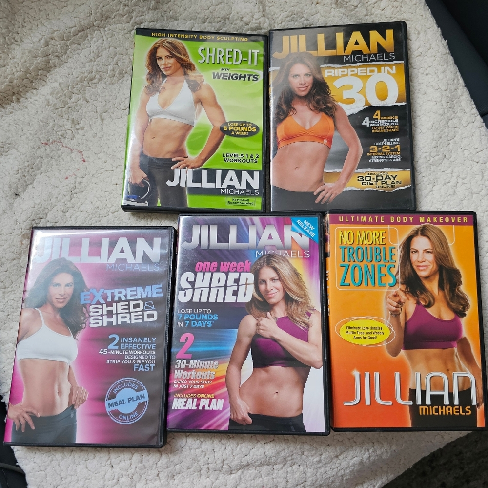 Jillian Michaels Workout DVD Set